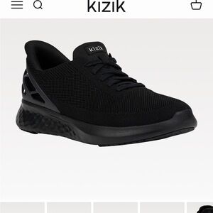 Kiziks Athens Unisex Slip-on Sneakers. 6 men’s/7.5 women’s. Black. Worn once